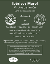 Virutas de jamón ibérico 100gr.