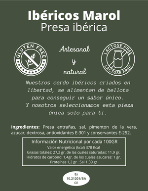 
                  
                    Presa ibérica embuchada
                  
                