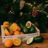 3kg naranjas + 2 kg aguacates