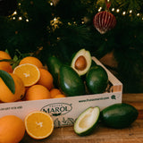 3kg naranjas + 2 kg aguacates